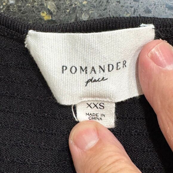 Pomander Place Long Black Dress. Size XXS. - Picture 6 of 9